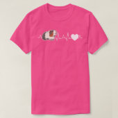 Guinea Pig Heartbeat Premium 2179 Tシャツ (デザイン正面)