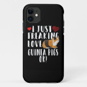 Guinea Pig - I Just Freaking Love Guinea Pigs Case-Mate iPhoneケース (裏面)