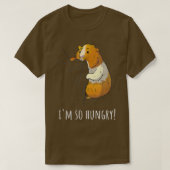 Guinea Pig I'm So Hungry  Tシャツ (デザイン正面)