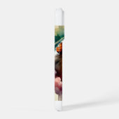 Guinea Pig in a Serene Meadow 160724AREF260 - Wate iPhoneケース (右側面)