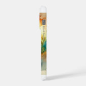 Guinea Pig in a Serene Meadow 160724AREF260 - Wate iPhoneケース (左側面)