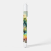 Guinea Pig in a Serene Watercolor Garden 160724ARE iPhoneケース (右側面)