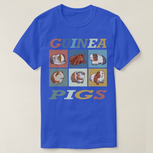 Guinea Pig Lover Funny Premium  Tシャツ (デザイン正面)