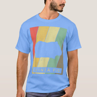 Guinea Pig Lover Vintage Retro Animal 2208 Tシャツ