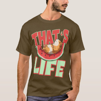Guinea Pig Melon Melon Swing Tシャツ