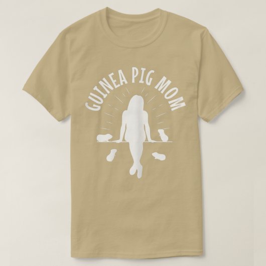 Guinea Pig Mom480 Tシャツ (デザイン正面)