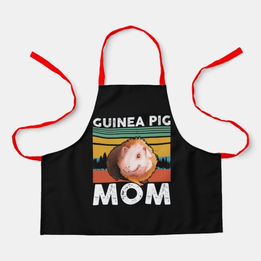 Guinea Pig Mom エプロン (正面)
