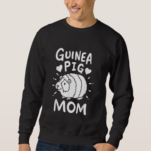 Guinea Pig Mom スウェットシャツ (正面)