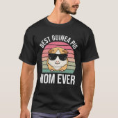 Guinea Pig Mom  Guinea Pig Tシャツ (正面)