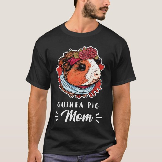 Guinea Pig Mom Outfit for Guinea Piggies Girl   3 Tシャツ (正面)