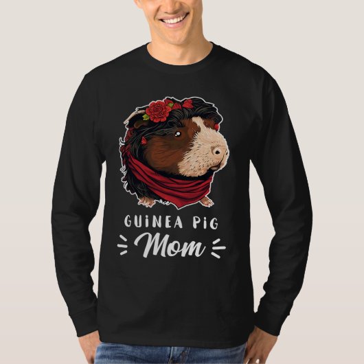 Guinea Pig Mom Outfit for Guinea Piggies Girl Tシャツ (正面)