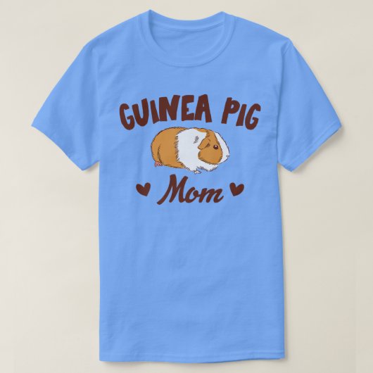 Guinea Pig Mom Outfit for Mom Mother Guinea Pig Pr Tシャツ (デザイン正面)