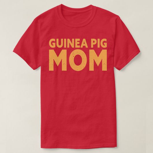 Guinea Pig Mom Premium2274  Tシャツ (デザイン正面)