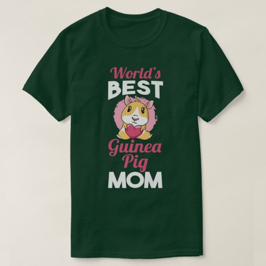 Guinea Pig Mom Premium2278  Tシャツ (デザイン正面)