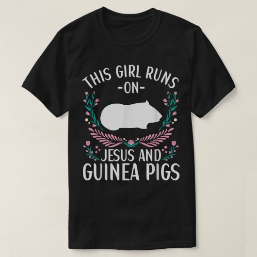 Guinea Pig Outfit For Guinea Pig Lovers Apparel Wo Tシャツ (デザイン正面)