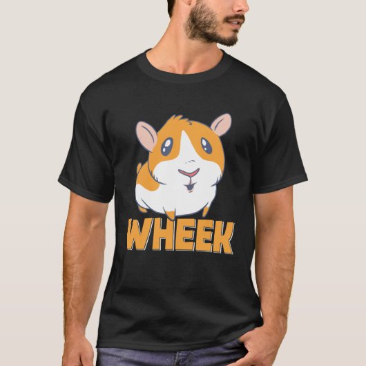 Guinea Pig Owner cute Wheek Tシャツ (正面)