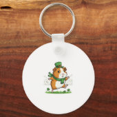 Guinea Pig Parade St.Patrick's Day キーホルダー (正面)