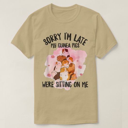 Guinea Pig Quote for a Piggy Owner Tシャツ (デザイン正面)