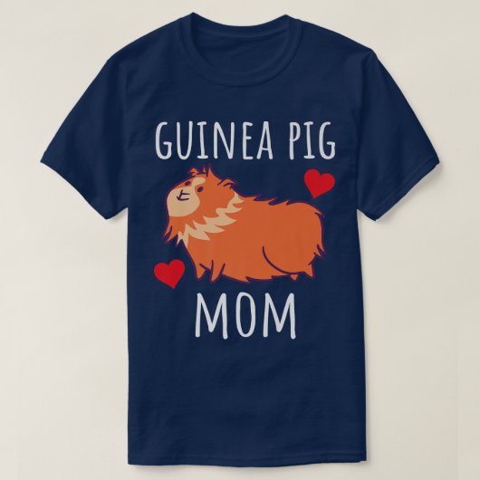 Guinea Pig Saying Owner Tシャツ (デザイン正面)