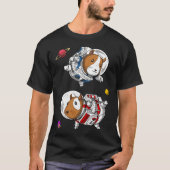 Guinea Pig Space Astronauts Tシャツ (正面)