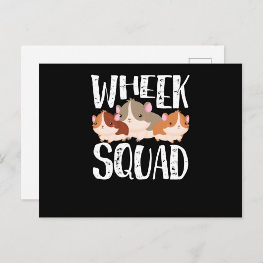 Guinea pig squad ポストカード (正面/裏面)