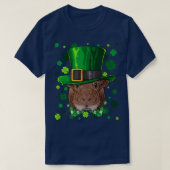 Guinea Pig St Patricks Day Animal Leprechaun Hat S Tシャツ (デザイン正面)