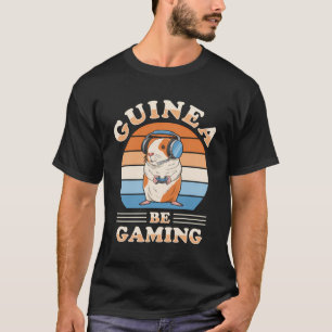 Guinea Pig Video Game Playerコンソールゲーマーゲーム Tシャツ