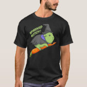 Guinea Pig Wheeked Witch Halloween Tシャツ (正面)