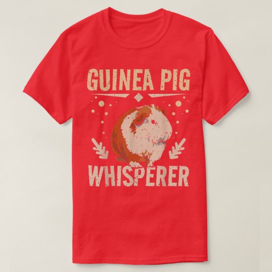 Guinea pig whisperer 623 tシャツ (デザイン正面)
