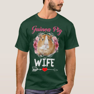 Guinea Pig Wife Costume Clothing Cute Guinea Pig L Tシャツ