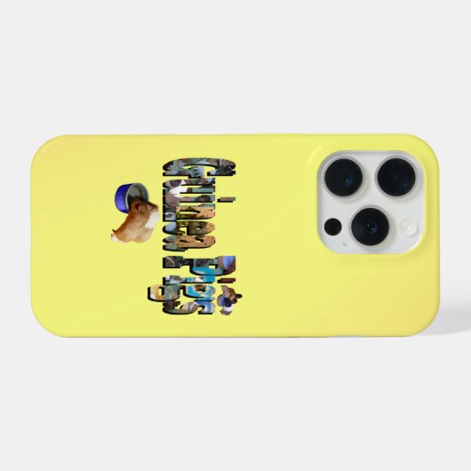 Guinea Pigs Is The Word,  iPhoneケース (裏面横)