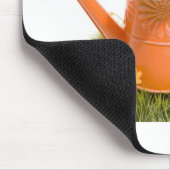 guinea pigs on a lawn マウスパッド (コーナー)