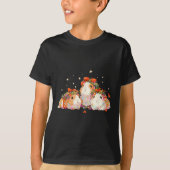 Guinea Pigs Tangled Up In Christmas Lights Guinea  Tシャツ (正面)