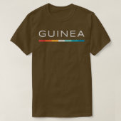 Guinea Retro Design Tシャツ (デザイン正面)