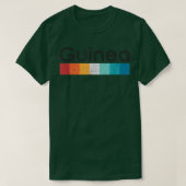 Guinea Retro Design T-Shirt Tシャツ (デザイン正面)