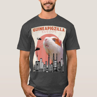 Guineapigzilla Funny Guinea Pig  Tシャツ