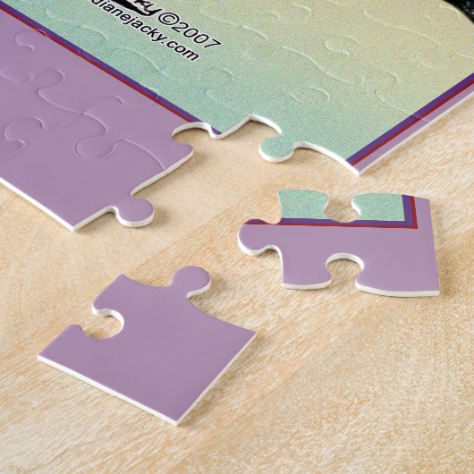 Guineas Three Fowl ジグソーパズル (側面)