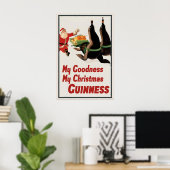 Guinness Christmas Poster Print  John Gilroy ポスター (ホームオフィス)