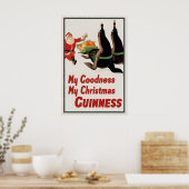 Guinness Christmas Poster Print  John Gilroy ポスター (キッチン)