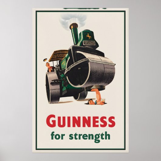 Guinness for Strength Poster Print  John Gilroy ポスター (正面)