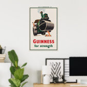 Guinness for Strength Poster Print  John Gilroy ポスター (ホームオフィス)
