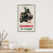 Guinness for Strength Poster Print  John Gilroy ポスター (キッチン)
