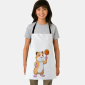 Guinpig as Basketball.pn エプロン (インサイチュ)