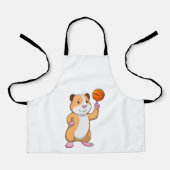 Guinpig as Basketball.pn エプロン (正面)