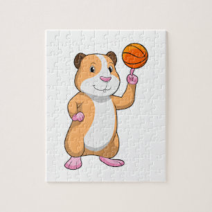 Guinpig as Basketball.pn ジグソーパズル