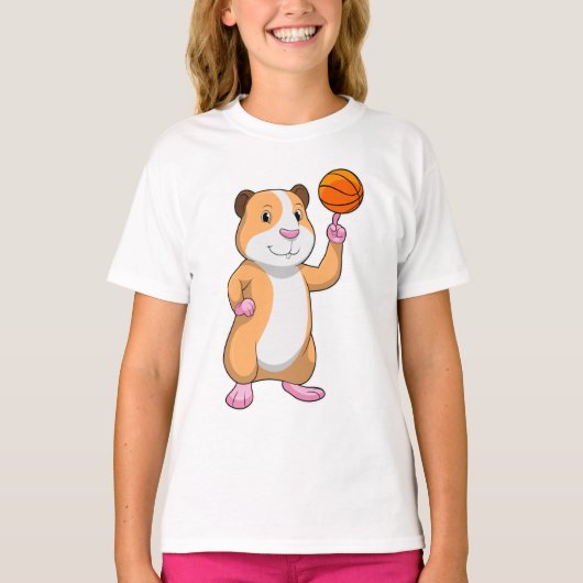 Guinpig as Basketball.pn Tシャツ (正面)
