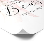 Guinsフローラボウガールベビーシャワーゲーム ポスター (角)