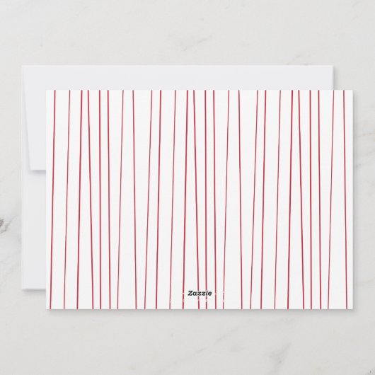 Guirnalda de Navidad Tarjeta de Navidad シーズンカード (裏面)