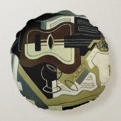 GuitarおよびClarinet 1920年 ラウンドクッション (裏面)