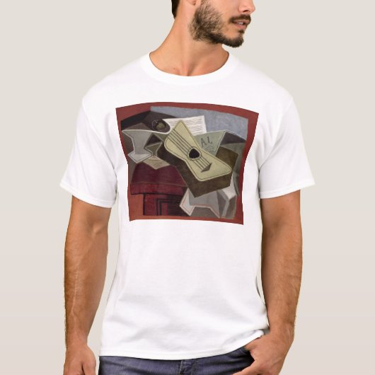 GuitarおよびNewspaper 1925年 Tシャツ (正面)